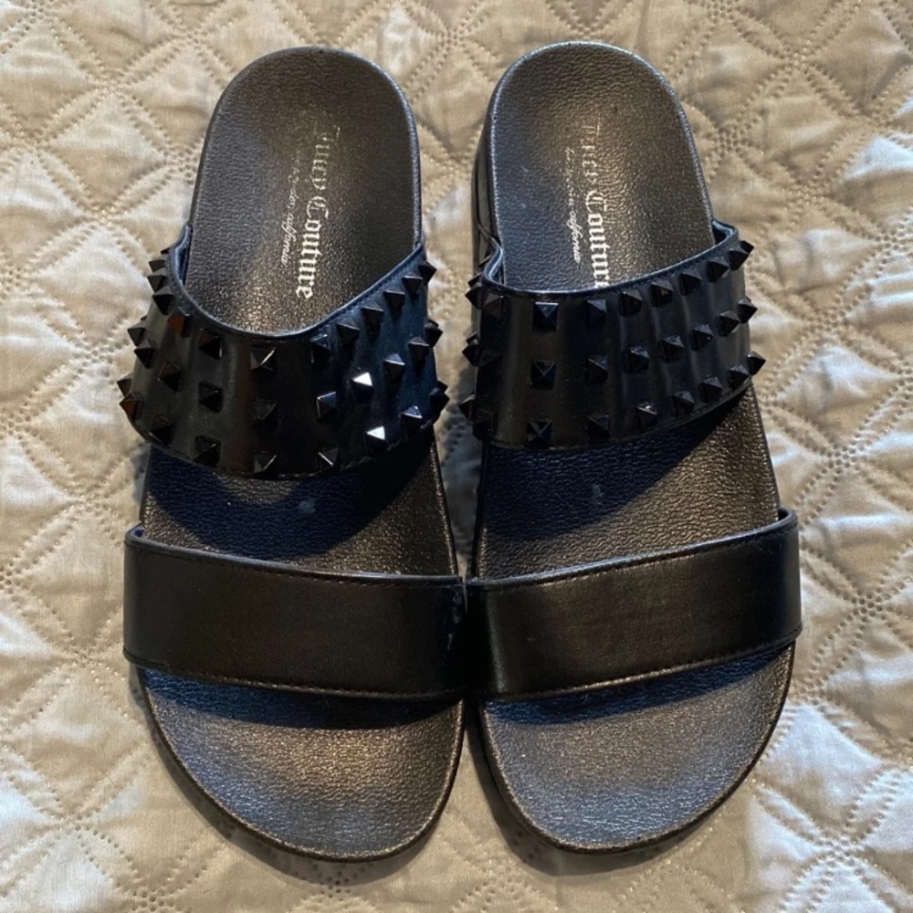 Juicy couture slide sandals